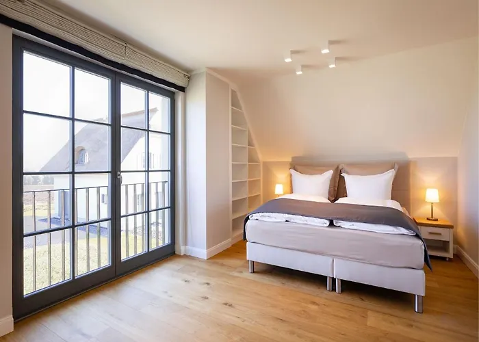 Reetland Am - Premium Reetdachvilla Mit 3 Schlafzimmern, Sauna Und Kamin E05 *